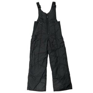 Rawik Ski Snow Bibs Overalls Youth Medium Black Unisex Insulated Winter Nylon